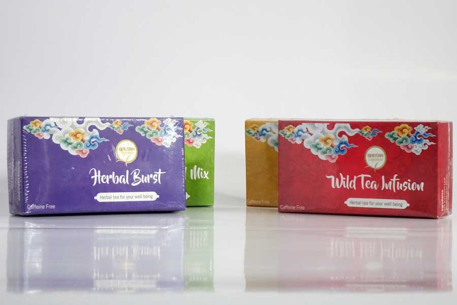 Herbal Burst tea, Bhutan Organics