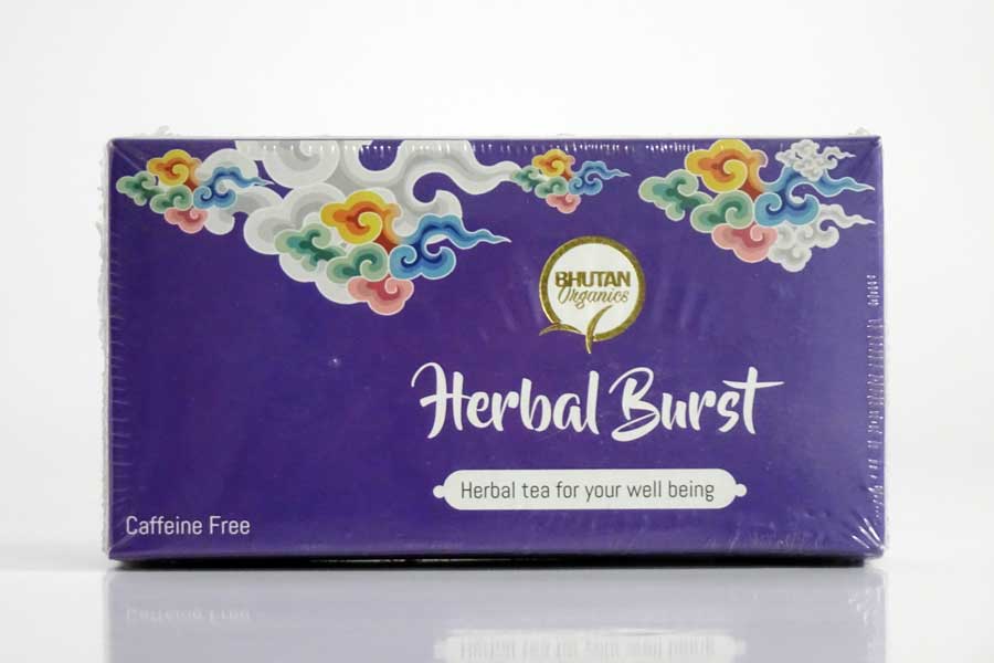 Herbal Burst tea, Bhutan Organics