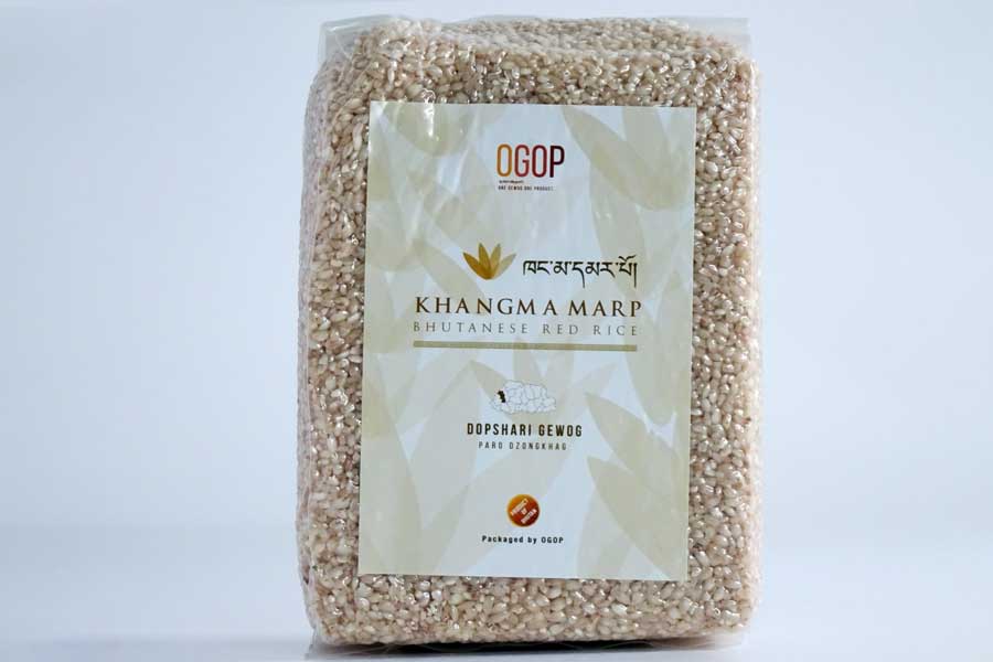 Khangma Marp Red Rice, OGOP