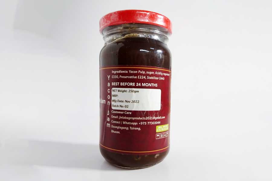 Ground apple jam