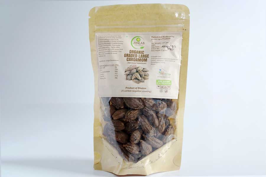 Organic Raw big cardamom