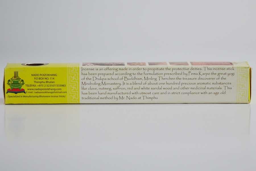 Bhutan Incense Stick, Yellow