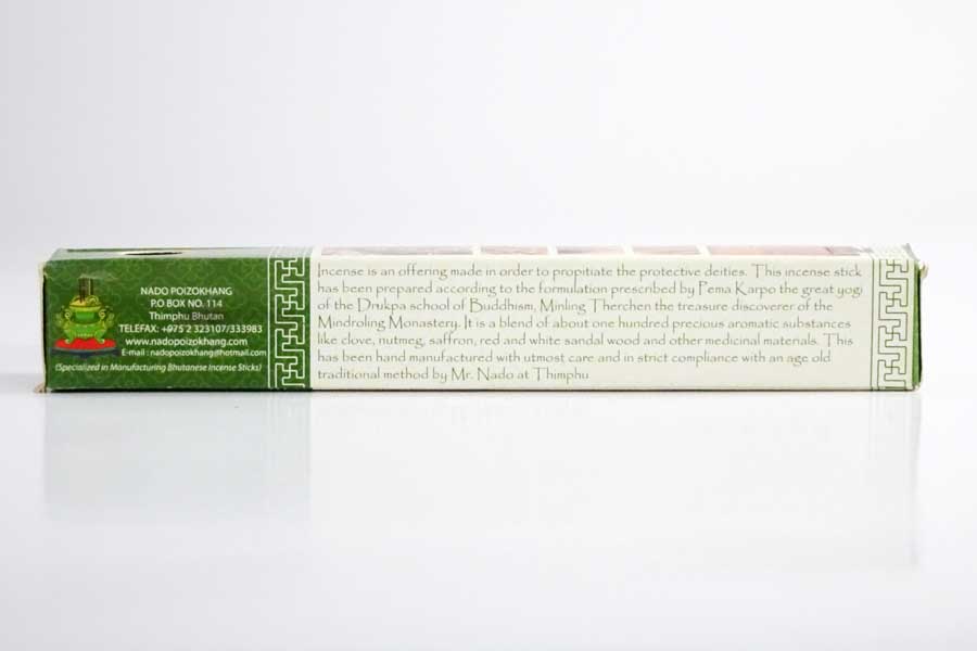 Bhutan Incense Stick, Green