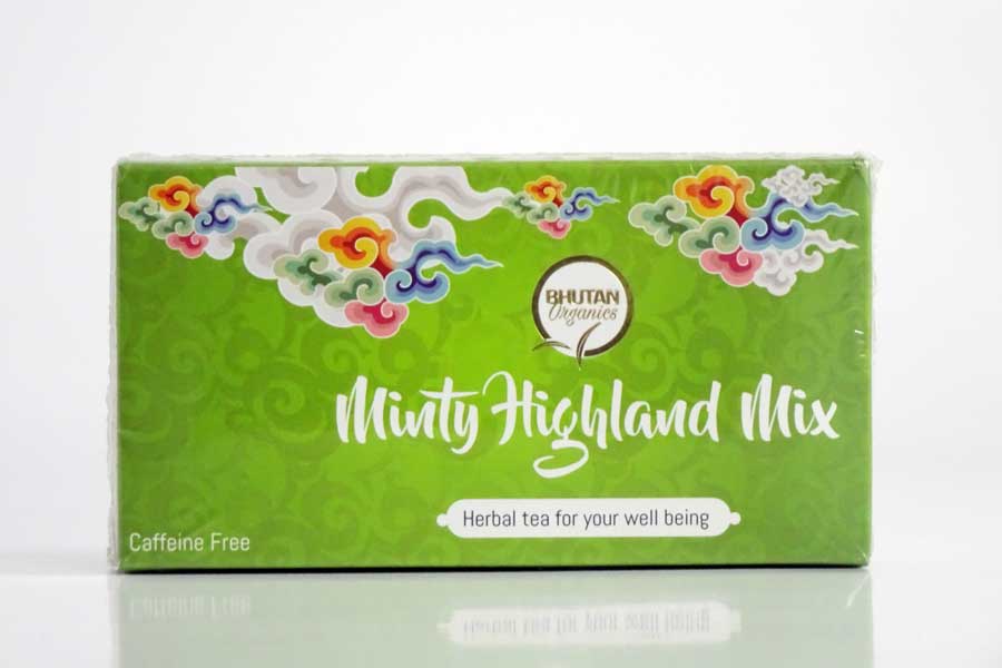 Minty Highland mix, Bhutan Organics
