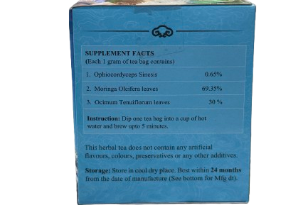 Moringa And Tulsi Herbal Tea